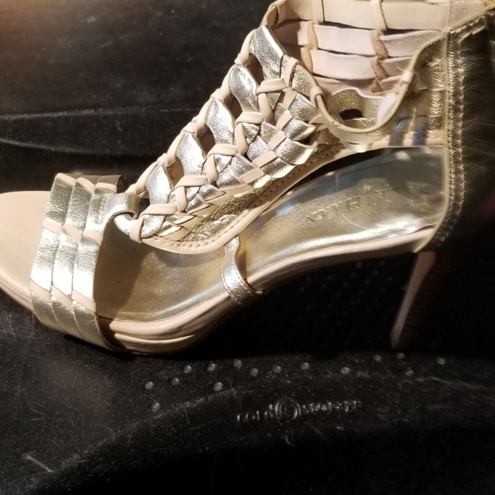 Gold Sandal Heels